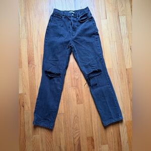 Distressed PacSun Black Denim Jeans